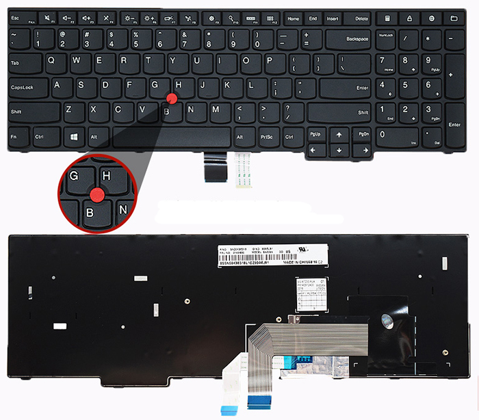Kompatibel tastatur til LENOVO 04Y0313 Kompatibel tastatur LENOVO til 04Y0313