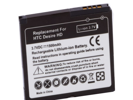 Kompatibel Trådløs telefon batteri til HTC Desire HD Kompatibel Trådløs telefon batteri HTC til Desire HD