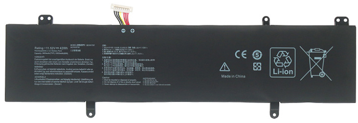 Kompatibel Bærbar PC batteri asus  til S4100V 