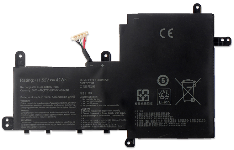 Kompatibel Bærbar PC batteri til ASUS VivoBook-S15-S530FN Kompatibel Bærbar PC batteri ASUS til VivoBook-S15-S530FN