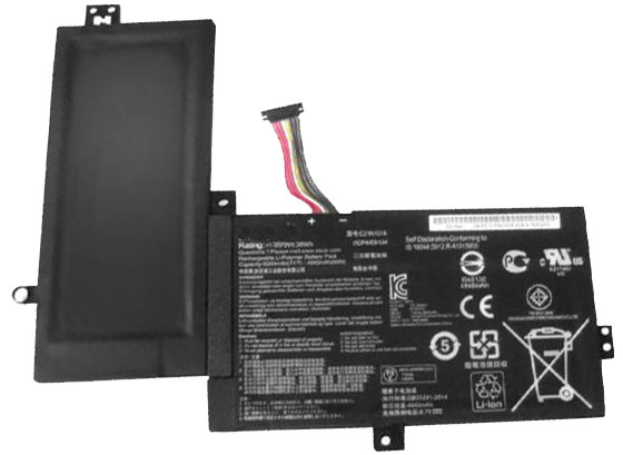 Kompatibel Bærbar PC batteri til ASUS TP501UQ-FZ026T Kompatibel Bærbar PC batteri ASUS til TP501UQ-FZ026T