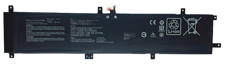 Kompatibel Bærbar PC batteri asus  til C31N1834 