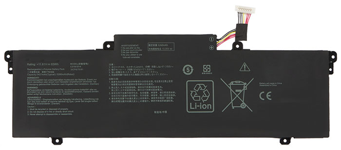 Kompatibel Bærbar PC batteri til asus ZenBook-14-UX435EA-A5011T Kompatibel Bærbar PC batteri asus til ZenBook-14-UX435EA-A5011T