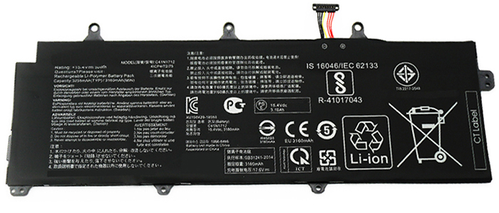 Kompatibel Bærbar PC batteri til ASUS Zephyrus-GX501V Kompatibel Bærbar PC batteri ASUS til Zephyrus-GX501V