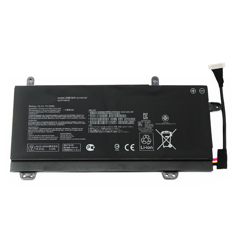 Kompatibel Bærbar PC batteri til asus C41N1727 Kompatibel Bærbar PC batteri asus til C41N1727