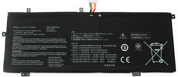 Kompatibel Bærbar PC batteri til Asus ADOL-14F Kompatibel Bærbar PC batteri Asus til ADOL-14F