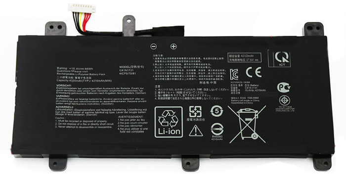 Kompatibel Bærbar PC batteri til ASUS ROG-Strix-GL704 Kompatibel Bærbar PC batteri ASUS til ROG-Strix-GL704
