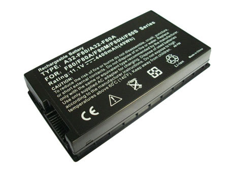 Kompatibel Bærbar PC batteri asus  til F80Q-X4F 