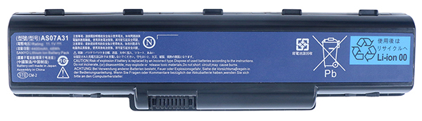 Kompatibel Bærbar PC batteri acer  til BT.00604.022 
