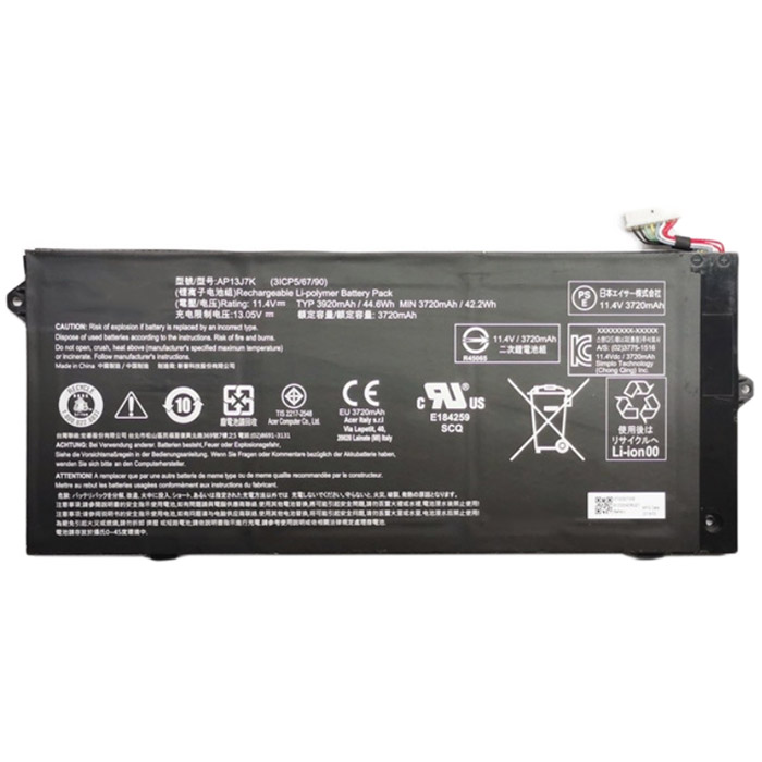 Kompatibel Bærbar PC batteri Acer  til Chromebook-C740-C32M 