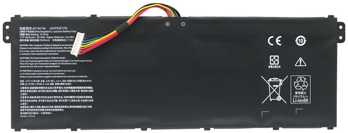 Kompatibel Bærbar PC batteri Acer  til Swift-SF313-52 