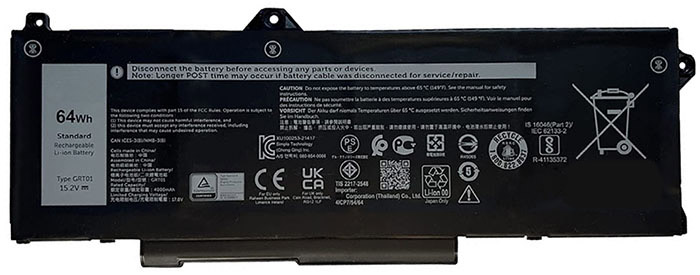 Kompatibel Bærbar PC batteri dell  til 9JRV0 
