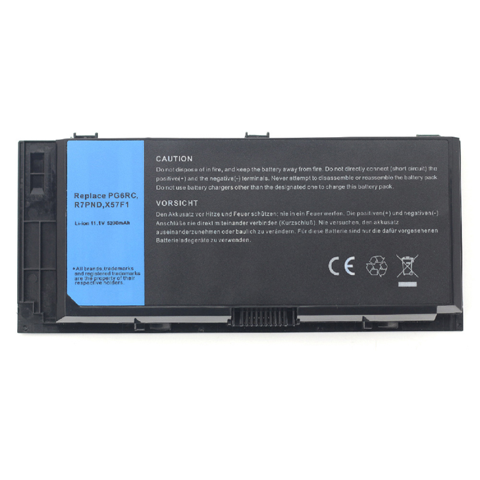 Kompatibel Bærbar PC batteri dell  til Precision-M4600 