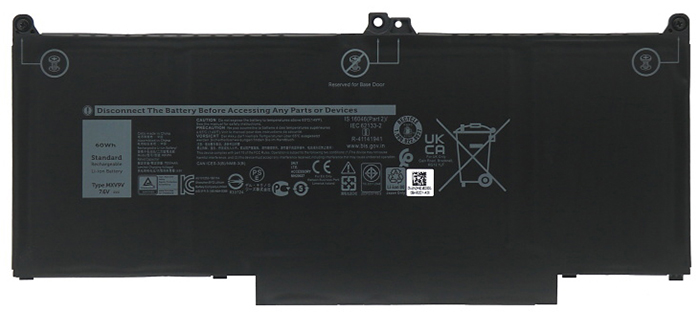 Kompatibel Bærbar PC batteri til dell Latitude-13-5300-2-in-1-Series Kompatibel Bærbar PC batteri dell til Latitude-13-5300-2-in-1-Series
