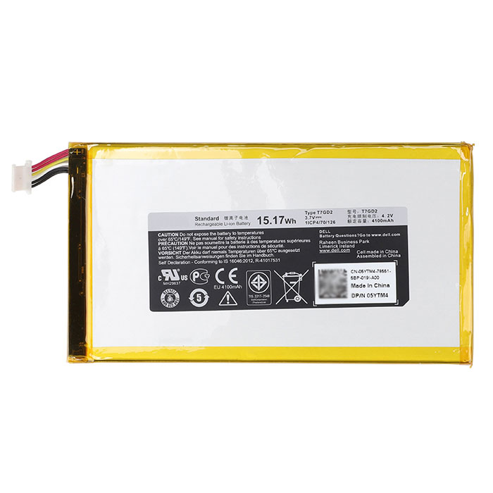 Kompatibel Bærbar PC batteri til dell Venue-8-3730 Kompatibel Bærbar PC batteri dell til Venue-8-3730