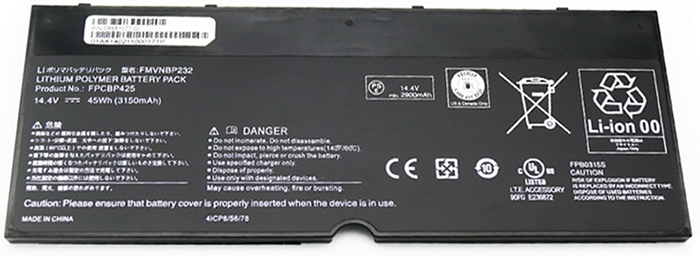Kompatibel Bærbar PC batteri til FUJITSU LifeBook-T935 Kompatibel Bærbar PC batteri FUJITSU til LifeBook-T935