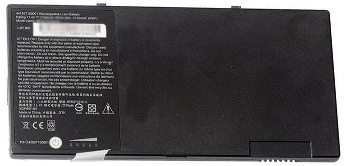 Kompatibel Bærbar PC batteri til GETAC G8M3X2 Kompatibel Bærbar PC batteri GETAC til G8M3X2