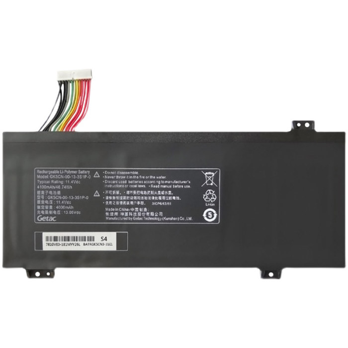 Kompatibel Bærbar PC batteri til GETAC GK5CN-11-16-3S1P-0 Kompatibel Bærbar PC batteri GETAC til GK5CN-11-16-3S1P-0
