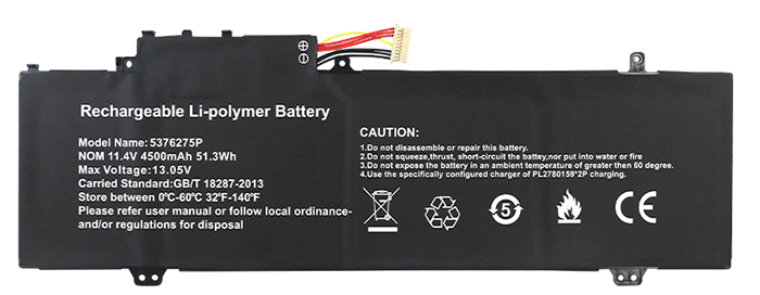 Kompatibel Bærbar PC batteri til GATEWAY UTL-509068-3S Kompatibel Bærbar PC batteri GATEWAY til UTL-509068-3S