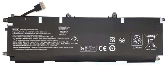 Kompatibel Bærbar PC batteri lenovo  til ENVY-13-AD024TX 