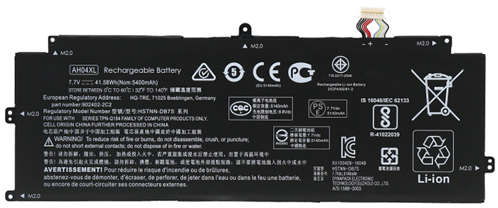 Kompatibel Bærbar PC batteri til hp 902500-855 Kompatibel Bærbar PC batteri hp til 902500-855
