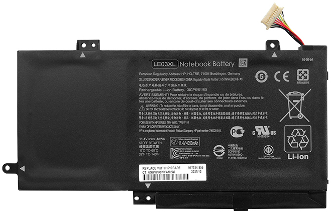 Kompatibel Bærbar PC batteri til HP Pavilion-13-S036CA Kompatibel Bærbar PC batteri HP til Pavilion-13-S036CA