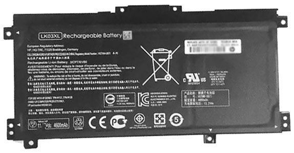 Kompatibel Bærbar PC batteri HP  til Envy-X360-15-BP002NX 