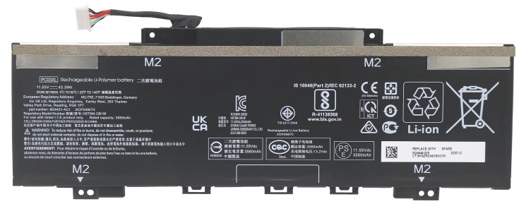 Kompatibel Bærbar PC batteri til HP Pavilion-X360-14-CD1075NR Kompatibel Bærbar PC batteri HP til Pavilion-X360-14-CD1075NR