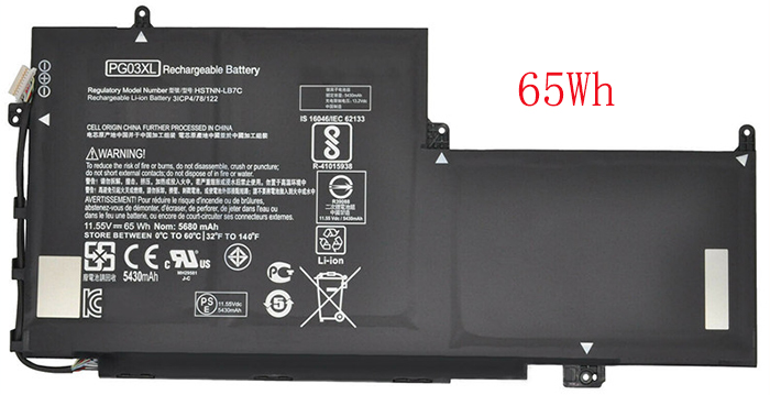 Kompatibel Bærbar PC batteri til HP Spectre-x360-15ap000nf Kompatibel Bærbar PC batteri HP til Spectre-x360-15ap000nf