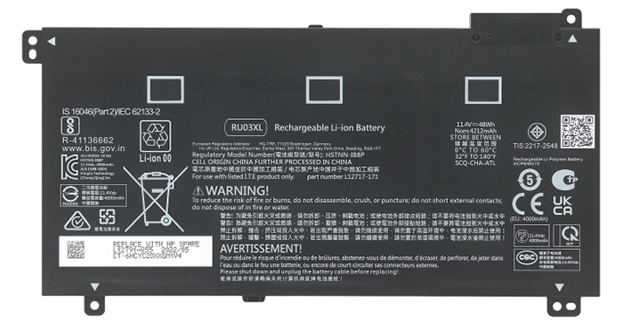 Kompatibel Bærbar PC batteri til HP ProBook-x360-11-G3-Series Kompatibel Bærbar PC batteri HP til ProBook-x360-11-G3-Series
