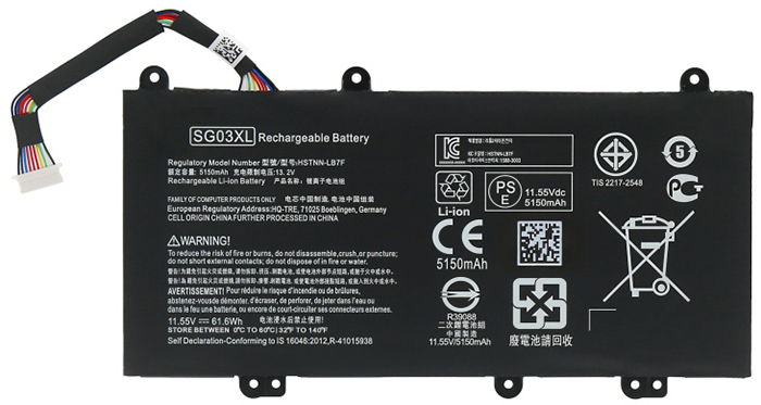 Kompatibel Bærbar PC batteri HP  til Pavilion-14-AL136TX 