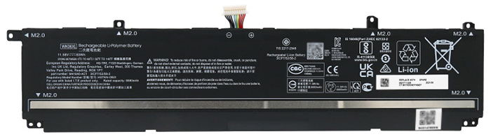 Kompatibel Bærbar PC batteri til hp WK06XL Kompatibel Bærbar PC batteri hp til WK06XL