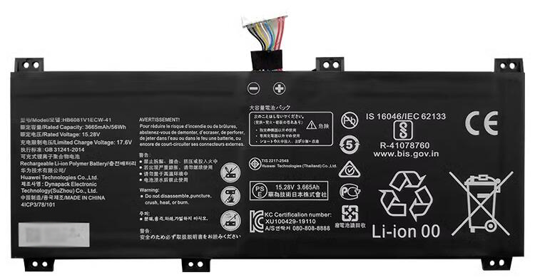 Kompatibel Bærbart Batteri HONOR  til MagicBook-Pro-FRD-WFD9 
