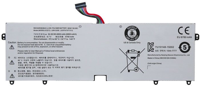 Kompatibel Bærbar PC batteri til LG LBG722VH Kompatibel Bærbar PC batteri LG til LBG722VH