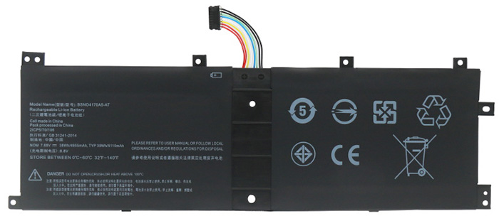Kompatibel Bærbar PC batteri lenovo  til Miix-510 