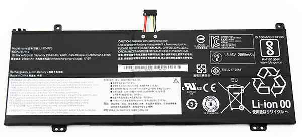 Kompatibel Bærbar PC batteri lenovo  til ThinkBook-13S-ARE 