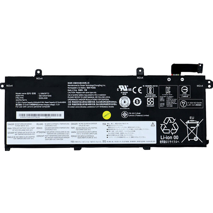 Kompatibel Bærbar PC batteri lenovo  til ThinkPad-T490-20N2004EGE 