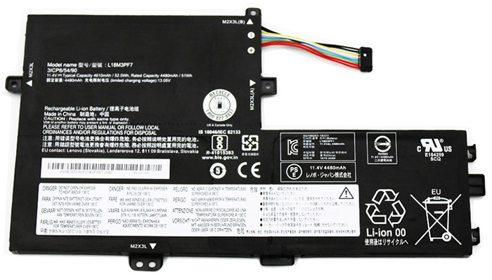 Kompatibel Bærbar PC batteri lenovo  til IdeaPad-S340-14IML 