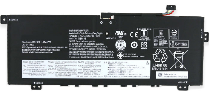 Kompatibel Bærbar PC batteri til lenovo Yoga-C740-14IML-81TC Kompatibel Bærbar PC batteri lenovo til Yoga-C740-14IML-81TC