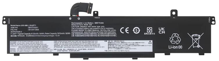 Kompatibel Bærbar PC batteri til Lenovo ThinkPad-P17-Gen-1 Kompatibel Bærbar PC batteri Lenovo til ThinkPad-P17-Gen-1