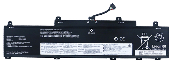 Kompatibel Bærbar PC batteri lenovo  til L21D3PG2 