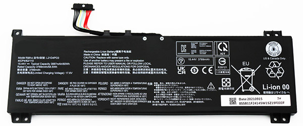 Kompatibel Bærbar PC batteri lenovo  til Y7000P--2022 
