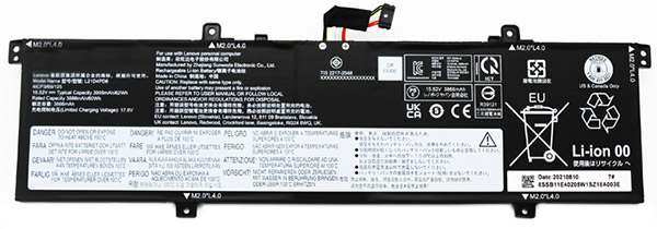 Kompatibel Bærbar PC batteri lenovo  til L21C4PD6 