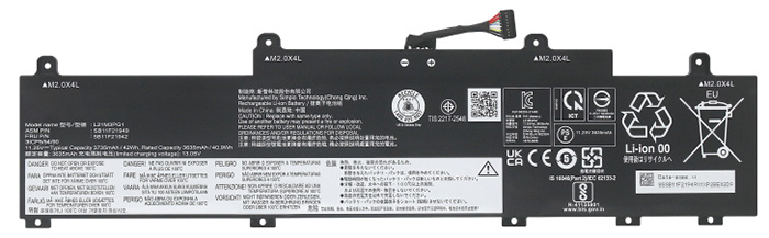 Kompatibel Bærbar PC batteri til lenovo L21L3PG1 Kompatibel Bærbar PC batteri lenovo til L21L3PG1