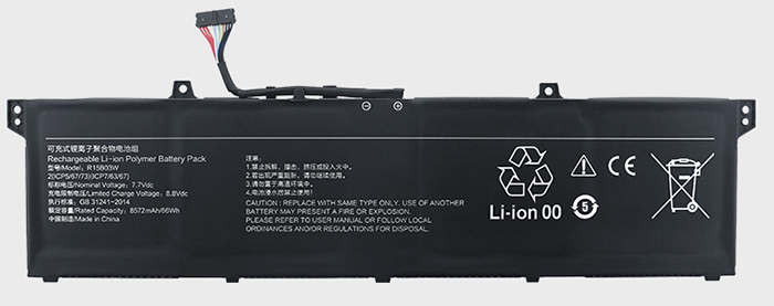 Kompatibel Bærbar PC batteri XIAOMI  til Pro-15-OLED-2021 