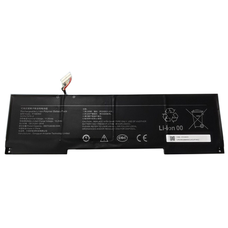 Kompatibel Bærbar PC batteri til XIAOMI R15B05W Kompatibel Bærbar PC batteri XIAOMI til R15B05W