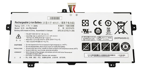 Kompatibel Bærbar PC batteri til samsung 900X5L Kompatibel Bærbar PC batteri samsung til 900X5L