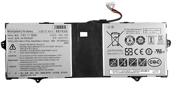 Kompatibel Bærbar PC batteri samsung  til NP900X3N-K04CN 