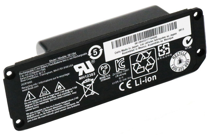 Kompatibel Højttalerbatteri til BOSE 061385 Kompatibel Højttalerbatteri BOSE til 061385