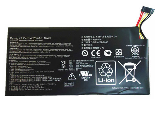 Kompatibel Bærbar PC batteri til asus C11-ME370T Kompatibel Bærbar PC batteri asus til C11-ME370T